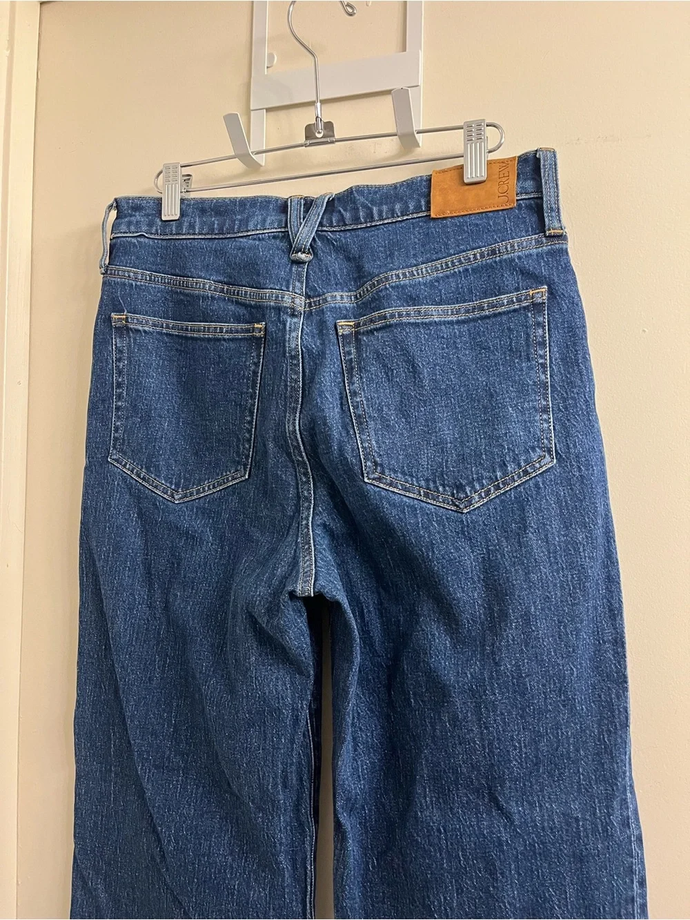 J. Crew Slim Wide Leg Jeans Brick Lane Size 27